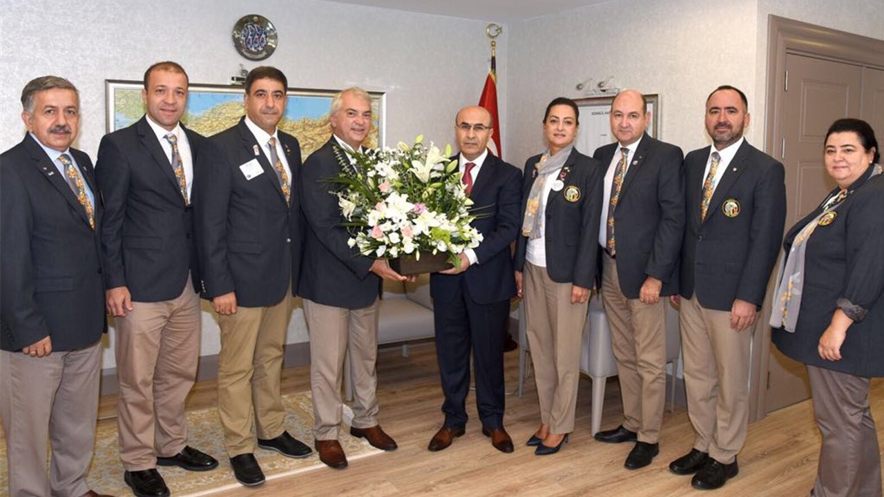 Adana Valisi Mahmut Demirtaş Ziyareti