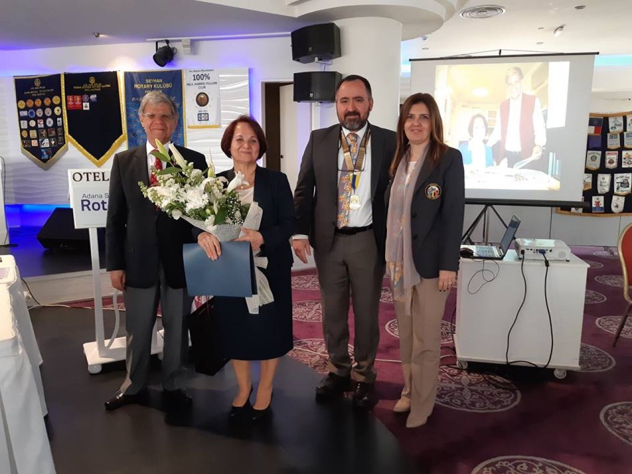 Sn. Özden Özsabuncuoğlu ve Prof. Dr. İsmail H. Özsabuncuoğlu