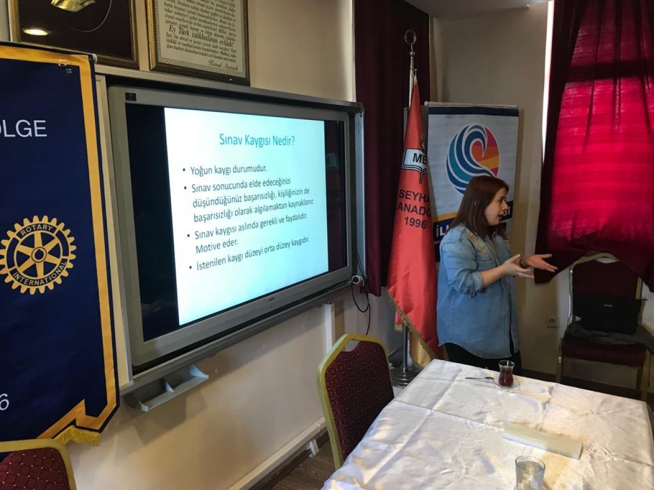 Sınav Kaygısı konulu bir seminer düzenledik