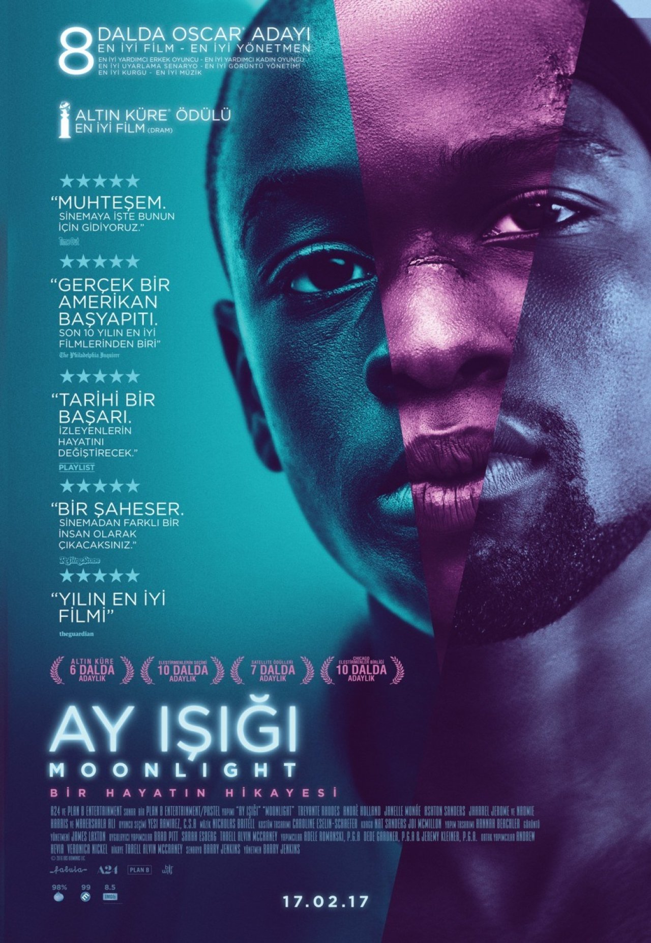 HAFTANIN FİLMİ : AY IŞIĞI (MOONLIGHT)