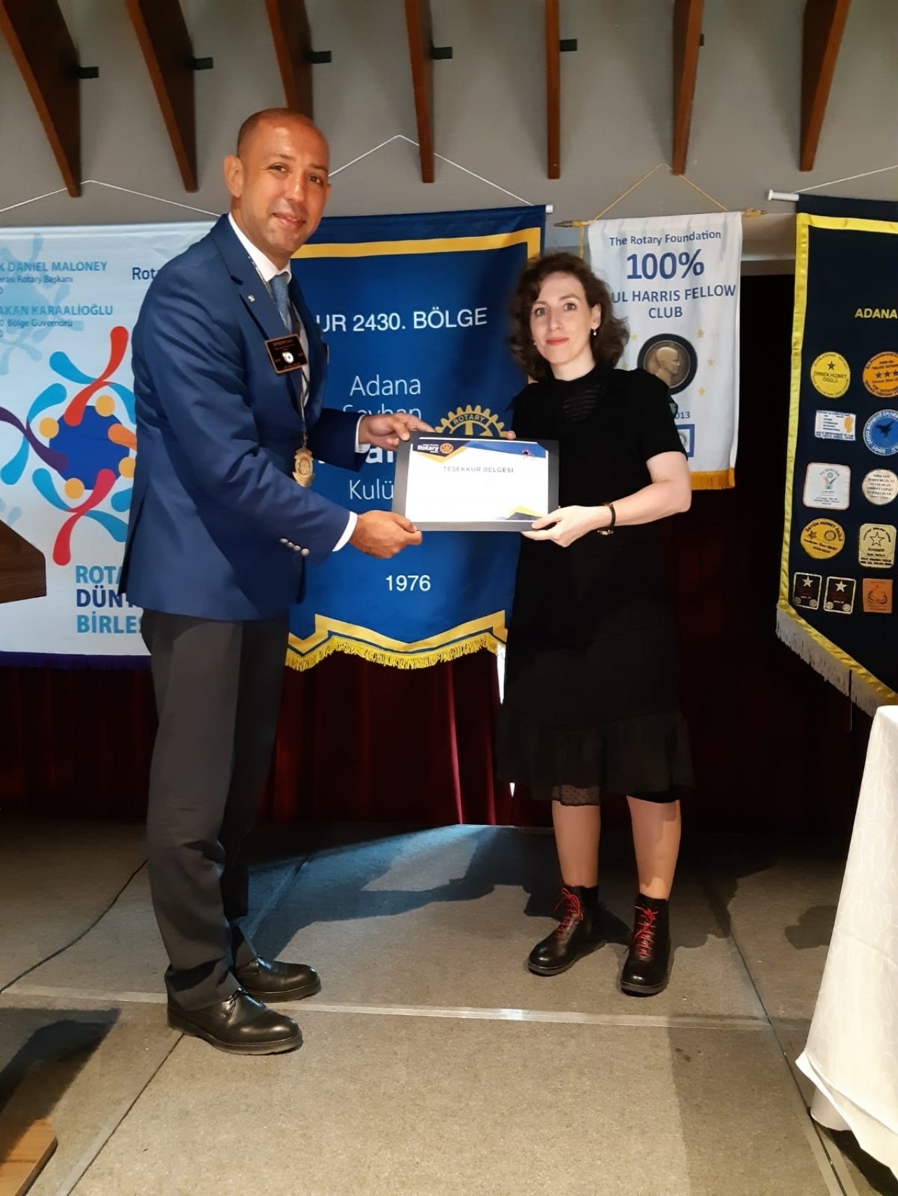 22 Ekim eşli toplantımızda yazar Nihan Kaya’yı ağırladık.