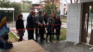 Seyhan Anadolu Lisesi Sanat Konteyneri Açılışı