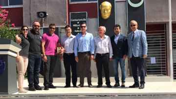 Seyhan Rotary Anadolu Lisesi Atatürk Büstü ve Kürsü Alanı Açılışı Yapıldı