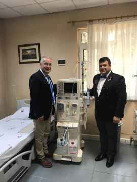 Akçakoca Rotary Kulubünün uluslararası projesine biz de ortak olduk