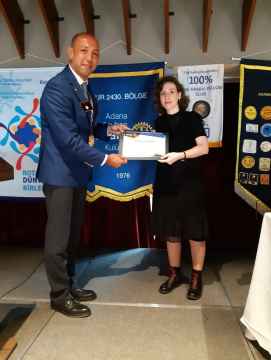 22 Ekim eşli toplantımızda yazar Nihan Kaya’yı ağırladık.